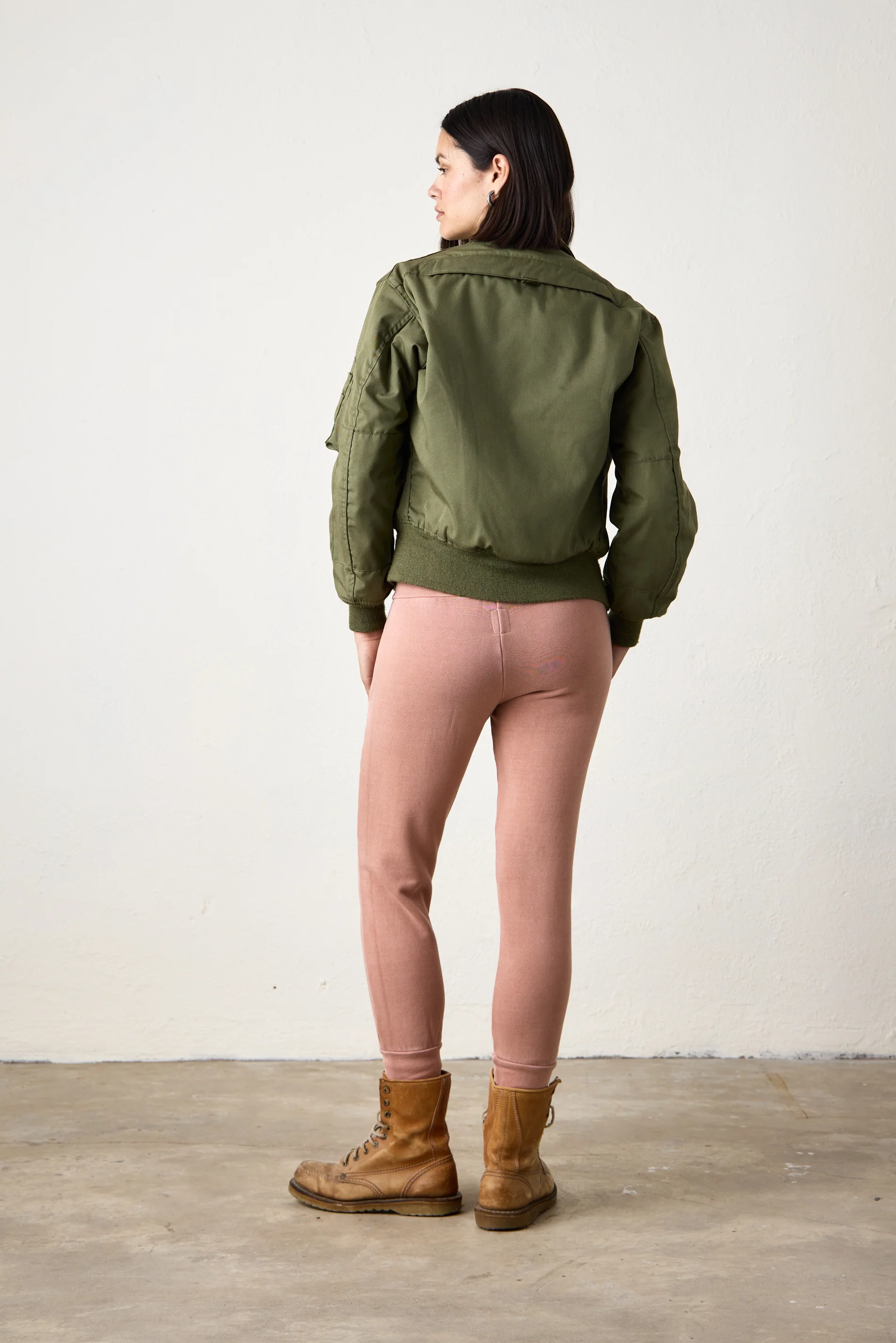 NSF Maren Corset Loop Terry Sweatpant - Italian Clay - Renuaun