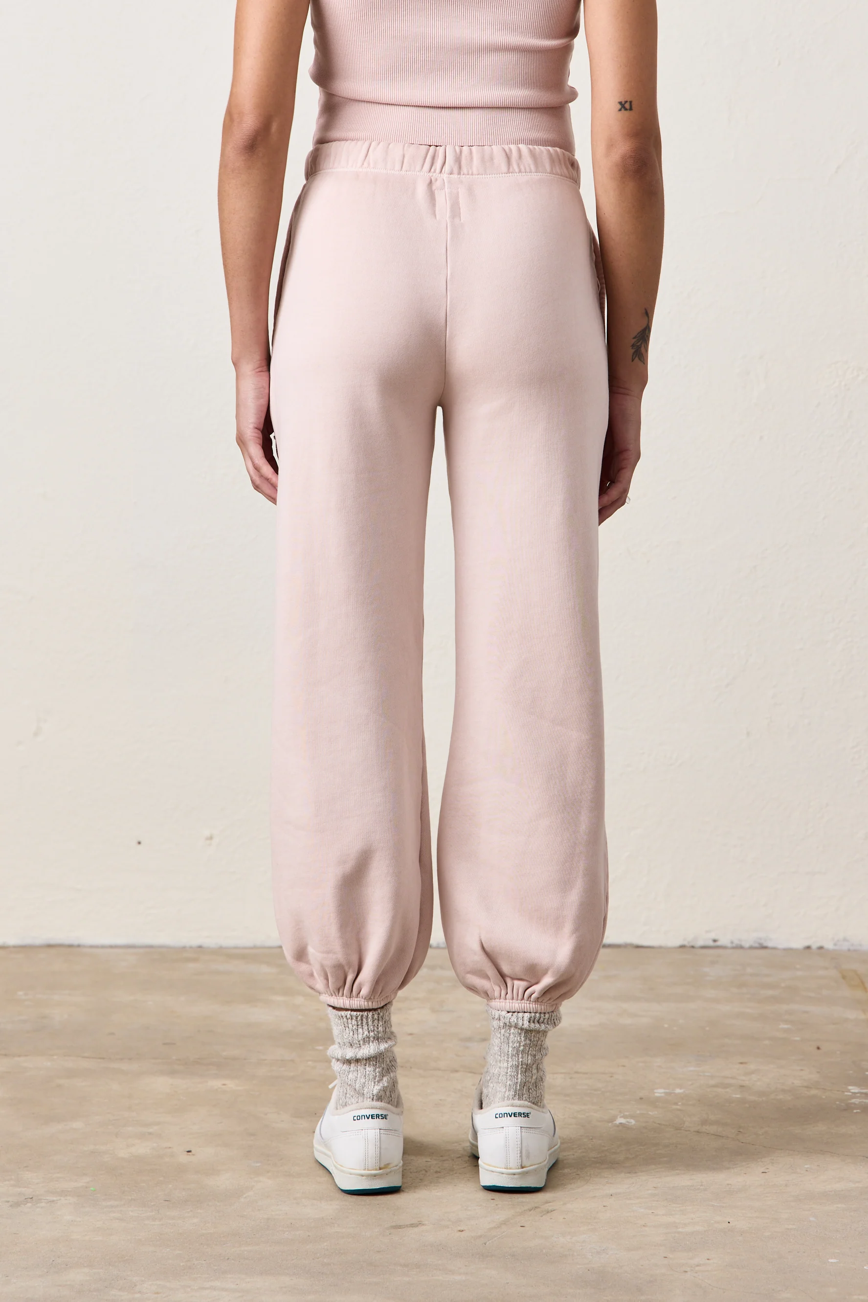 SHANE BILLOW COZY FLEECE SWEATPANT / ROSY - Renuaun