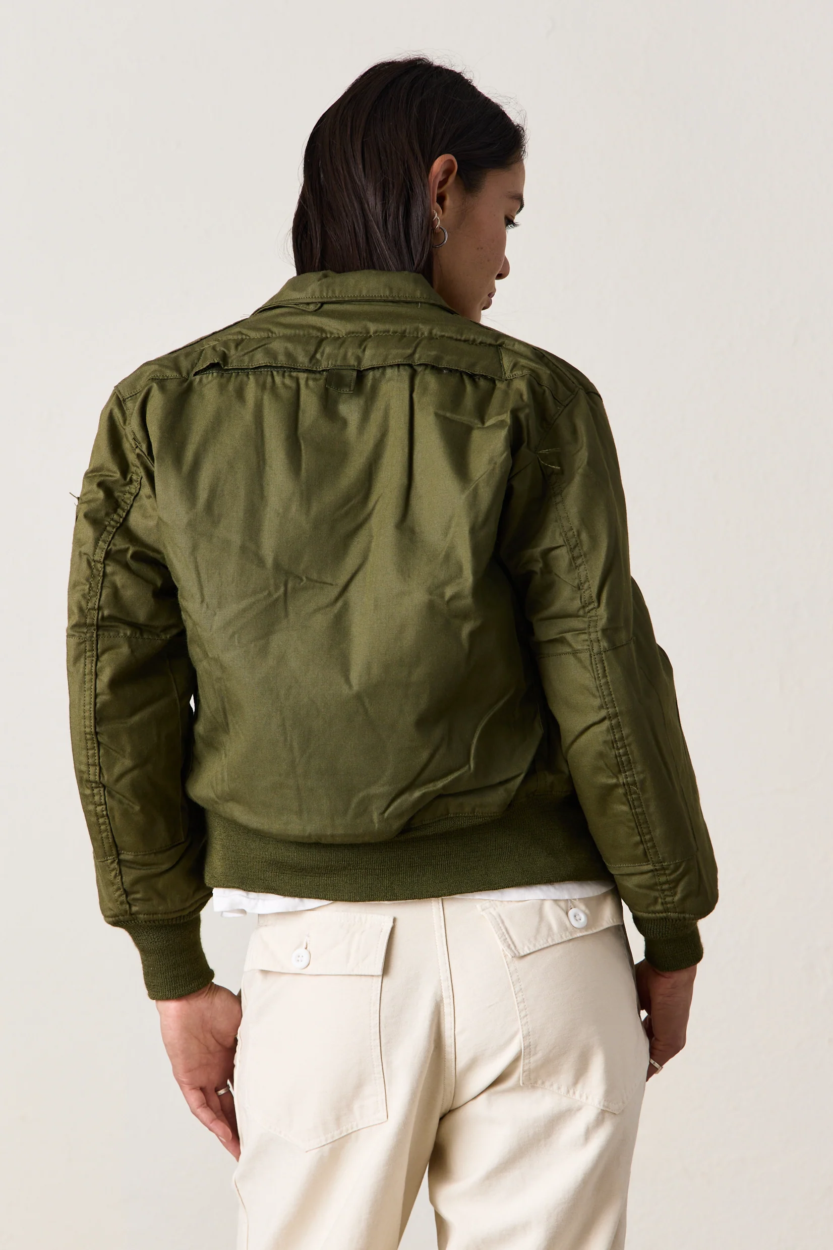 SRPLS US MILITARY BOMBER / OD GREEN - Renuaun
