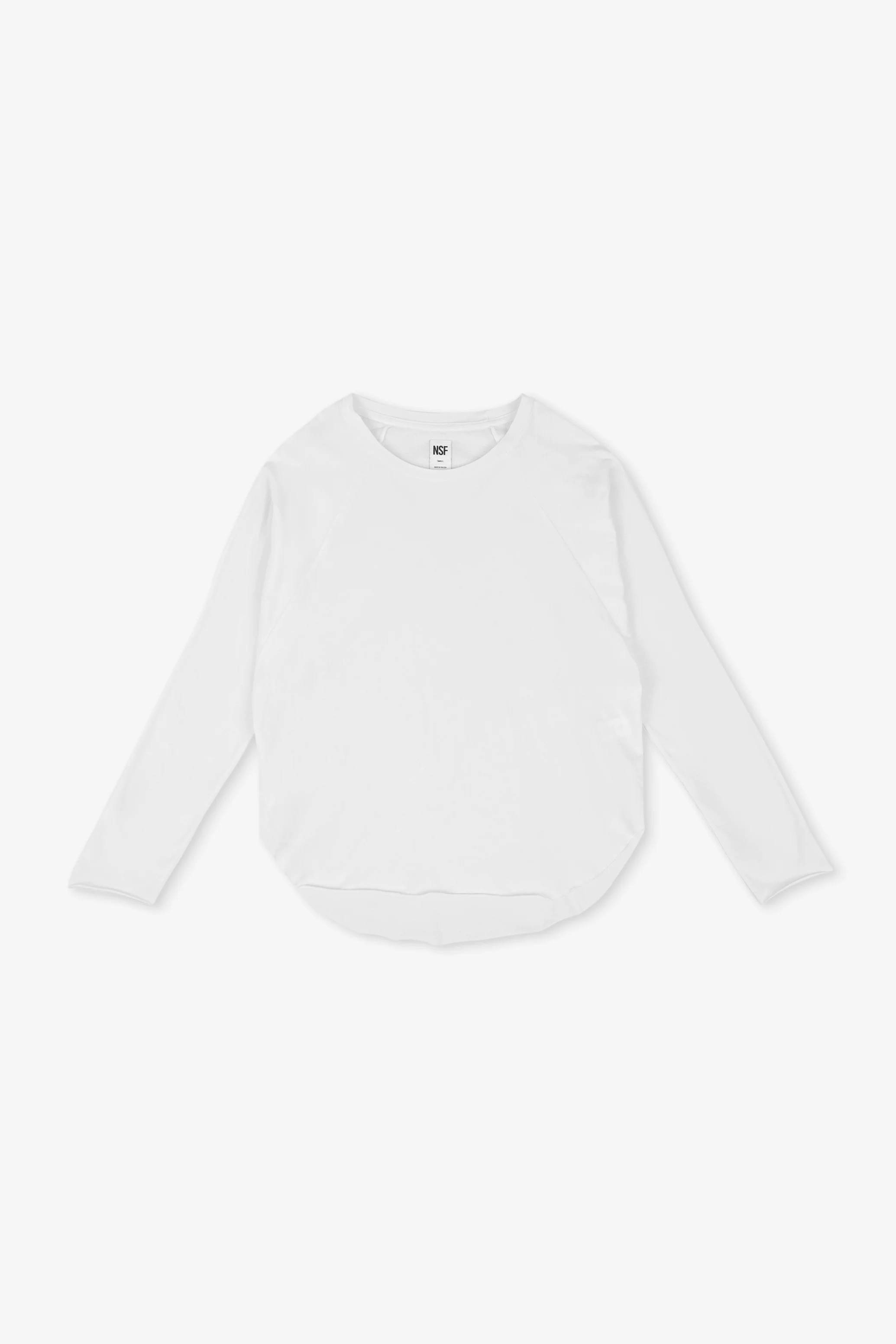 BROCK FINE JERSEY DOLMAN TEE / SOFT WHITE - Renuaun
