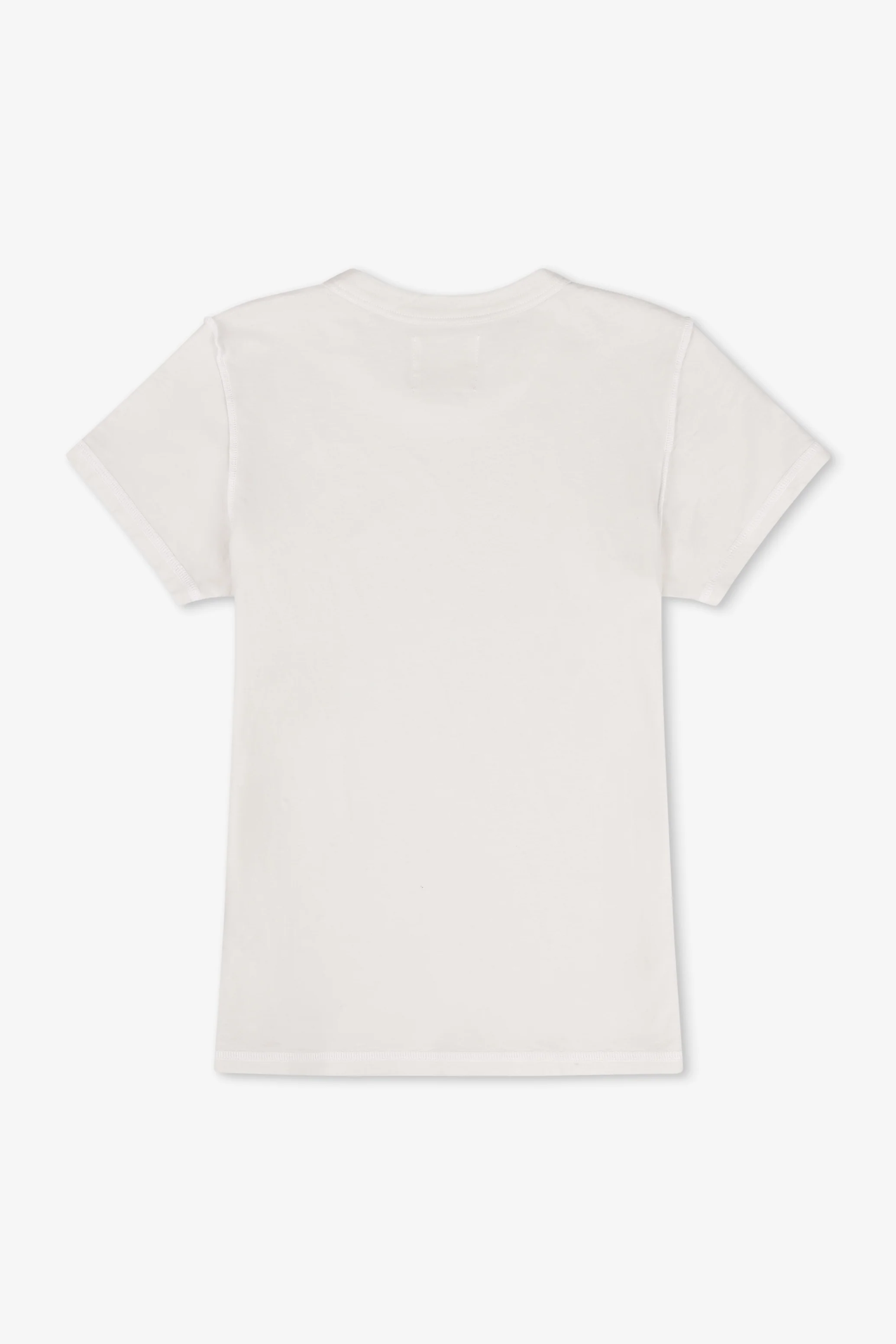NSF Alessi Shrunken Fine Jersey Tee - Soft White - Renuaun