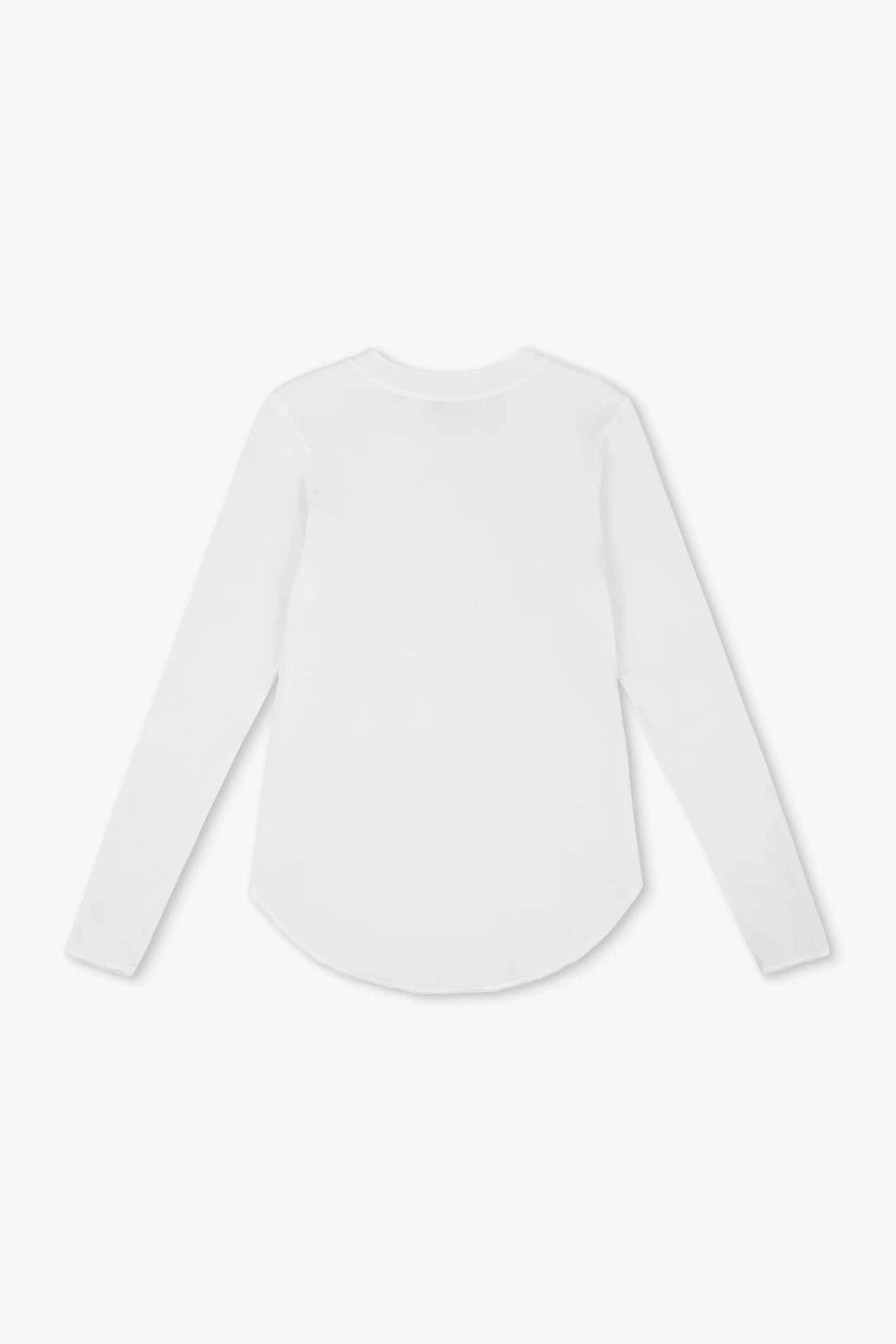 HAL FINE JERSEY HENLEY / SOFT WHITE - Renuaun