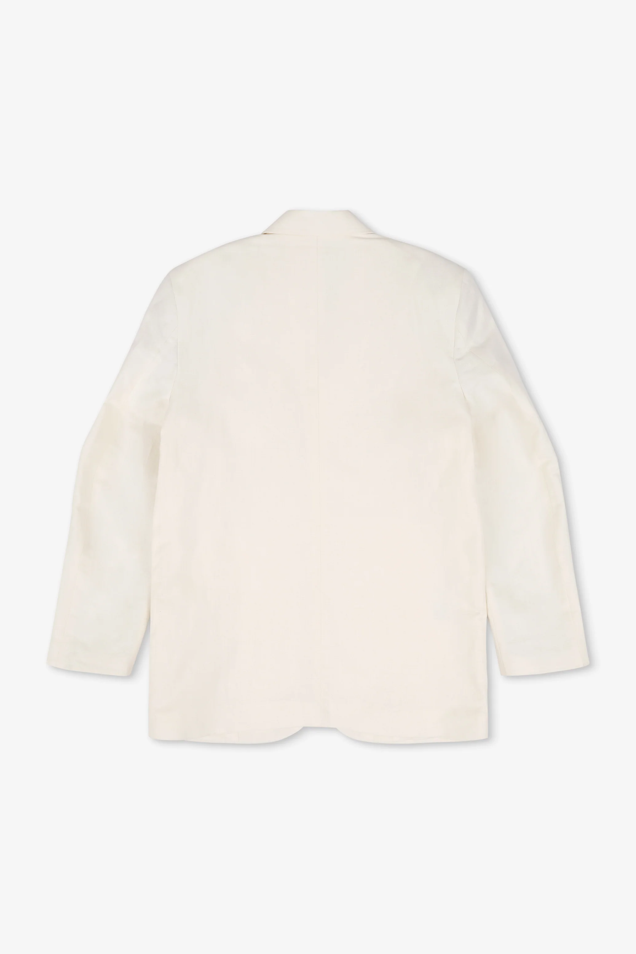 NSF Lawrence Oversize Linen Cotton Blazer - Ivory - Renuaun