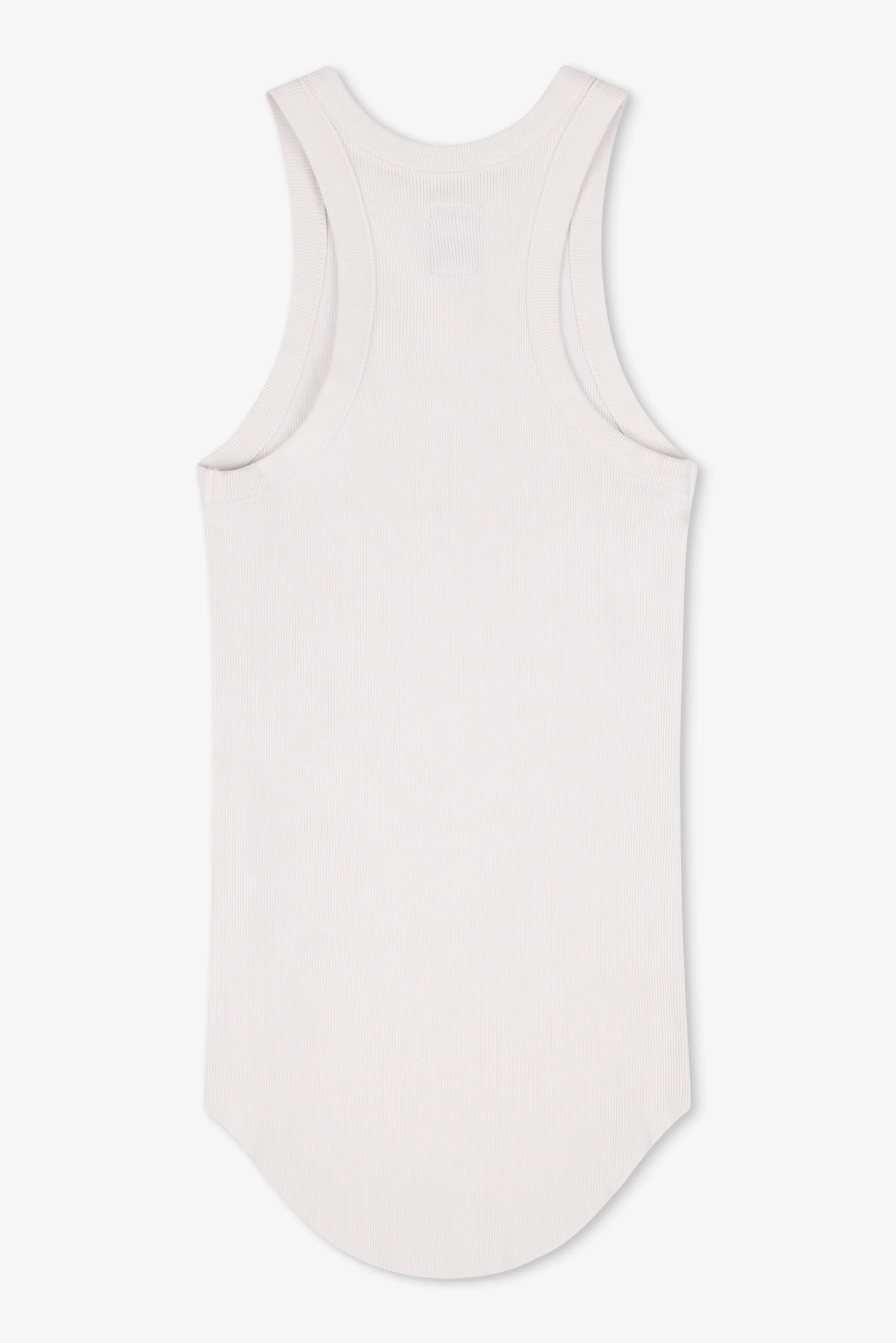NSF Alexa Fitted Rib Tank - White - Renuaun