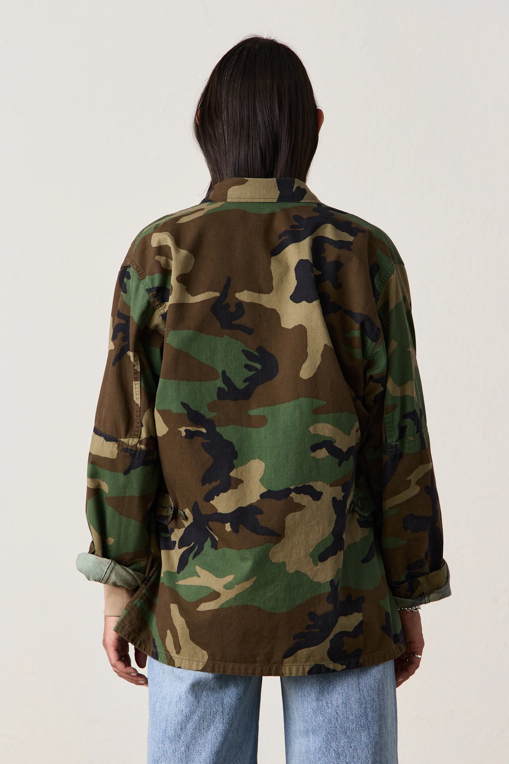 SRPLS US MILITARY SHIRT JACKET / WOODLAND CAMO - Renuaun