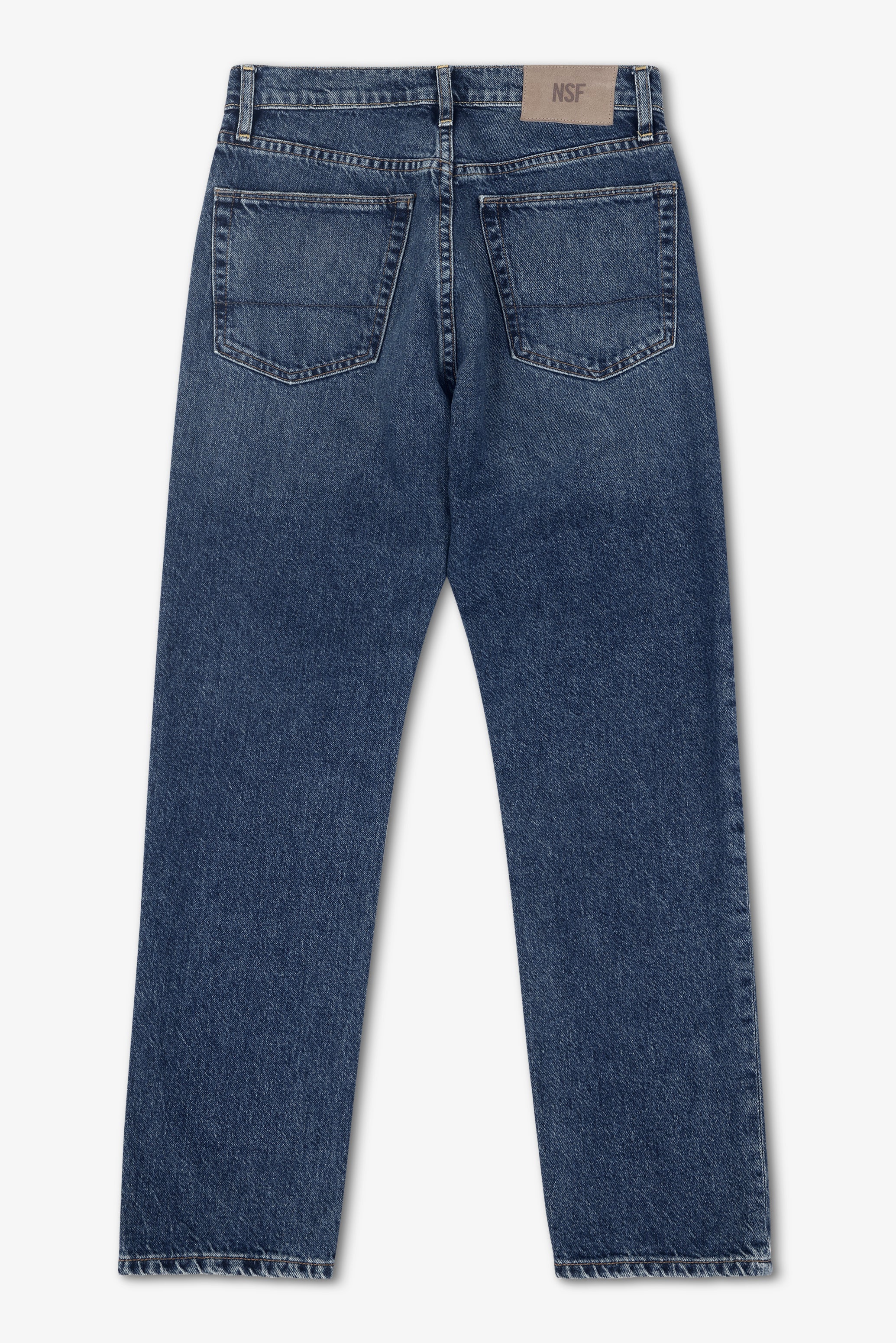NSF Owen Mid Rise Slim Straight Jean -Breakwater - Renuaun