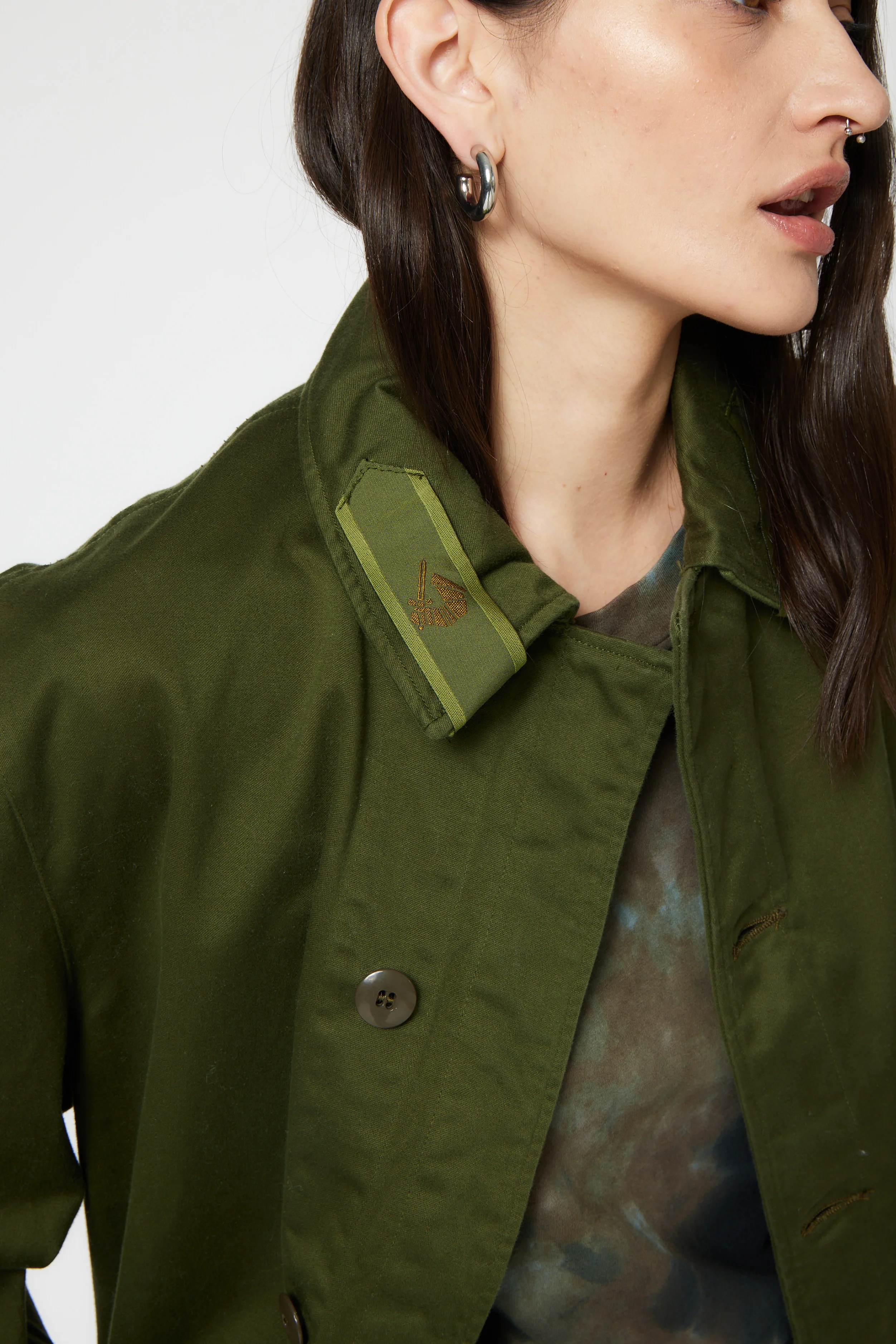 NSF SRPLS Spanish Military Coat - Olive - Renuaun
