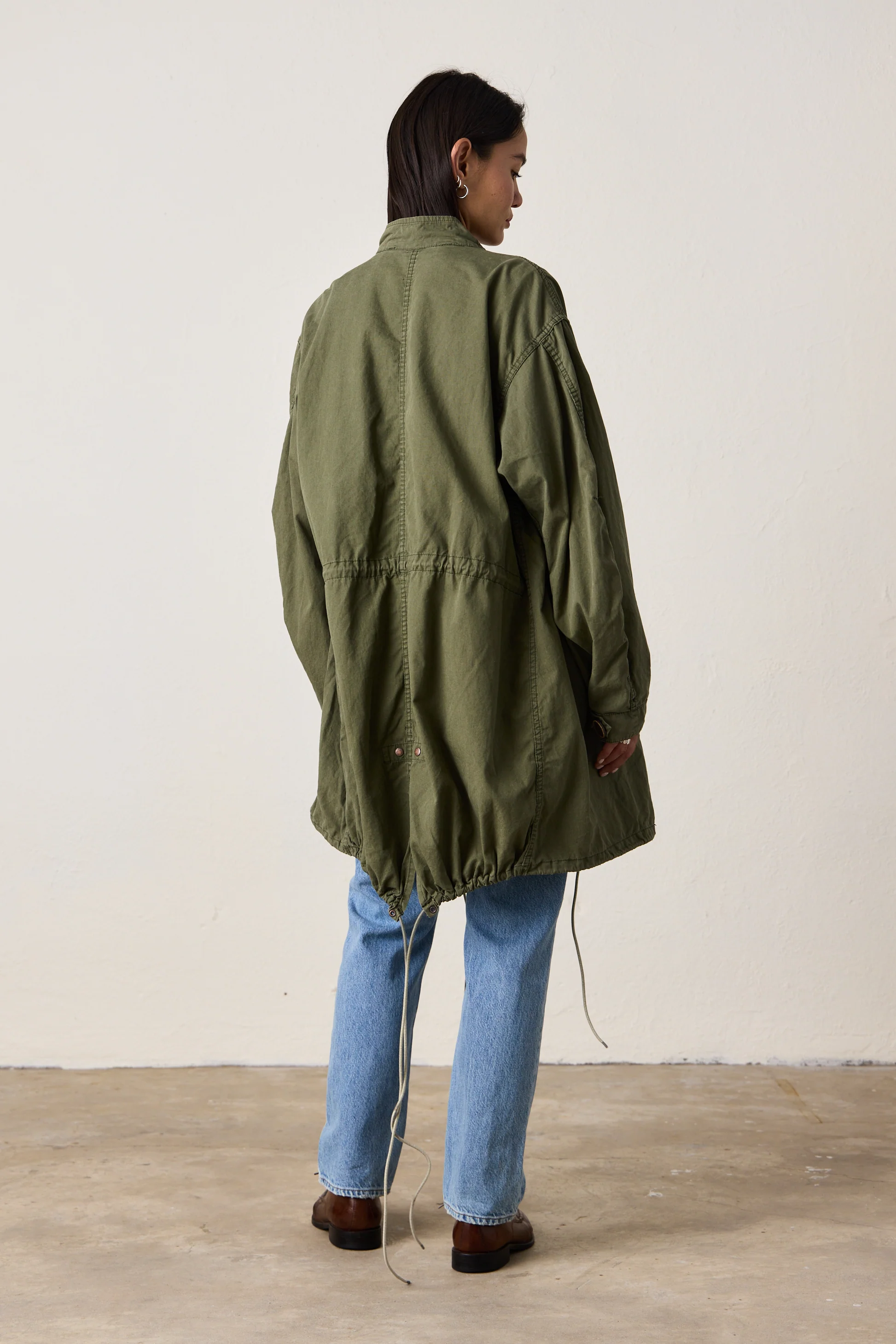 SRPLS US MILITARY FISHTAIL PARKA / OLIVE - Renuaun