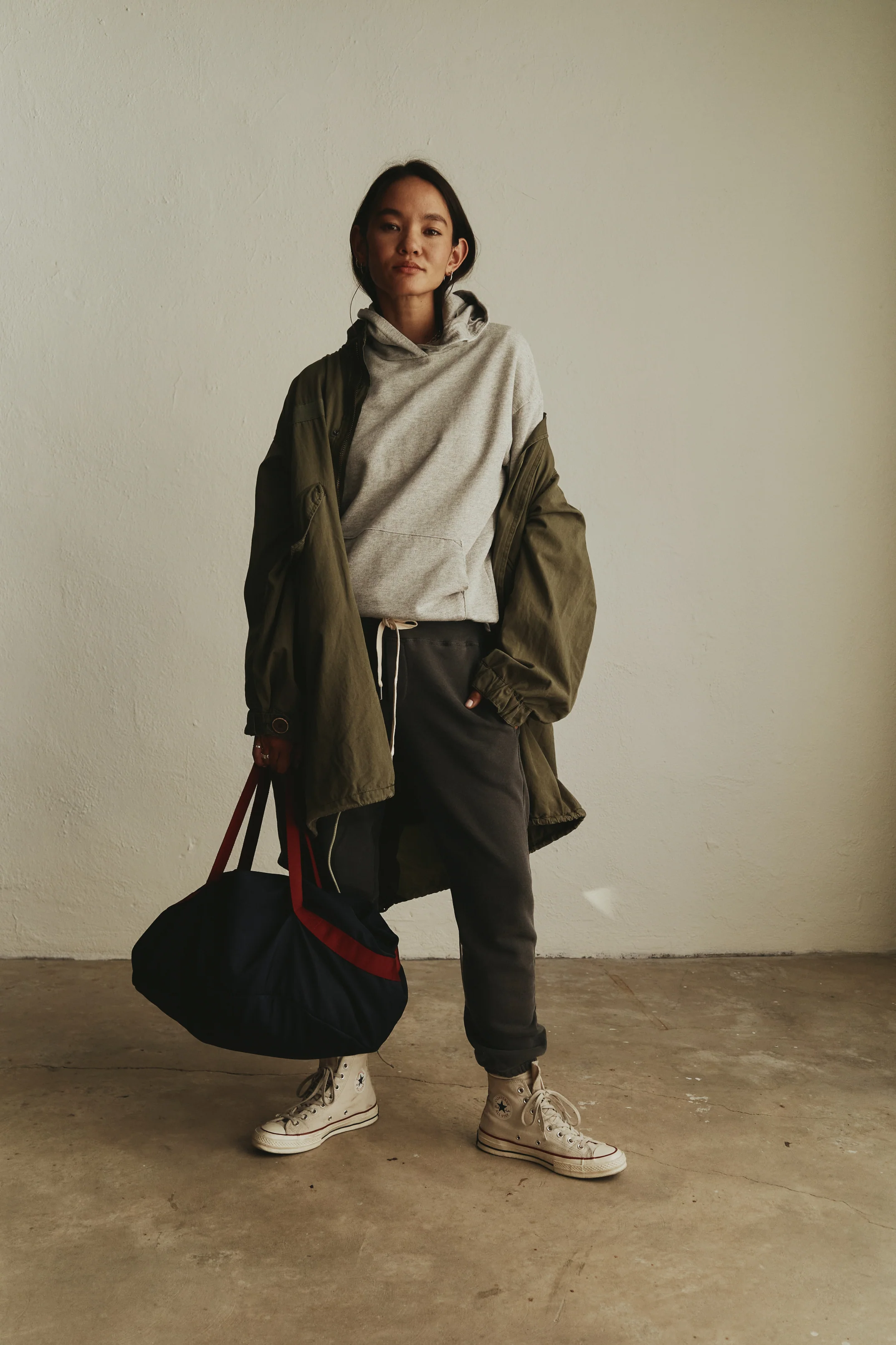SRPLS US MILITARY FISHTAIL PARKA / OLIVE - Renuaun