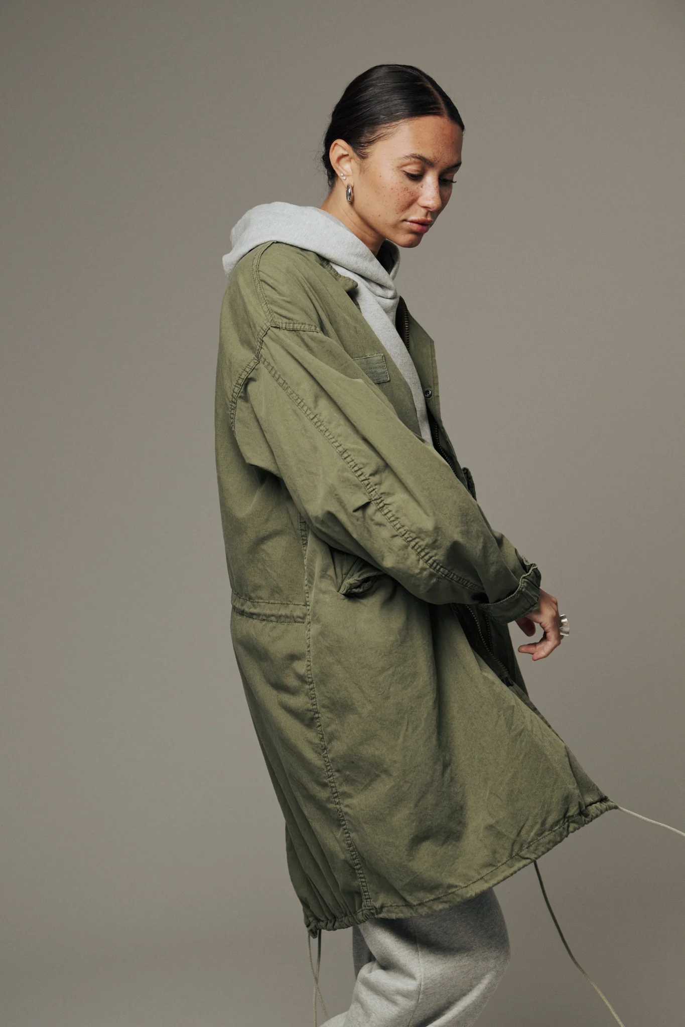 SRPLS US MILITARY FISHTAIL PARKA / OLIVE - Renuaun