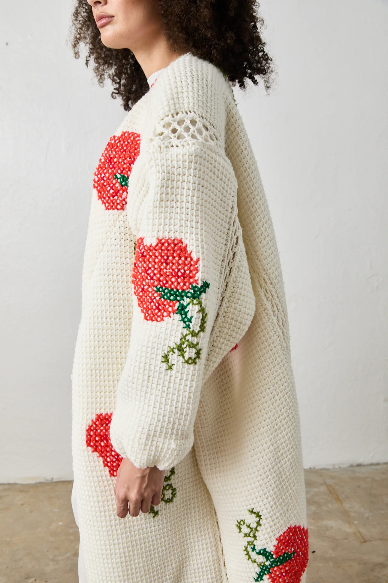 NSF X NSM Cocoon Sweater - Strawberry - Renuaun
