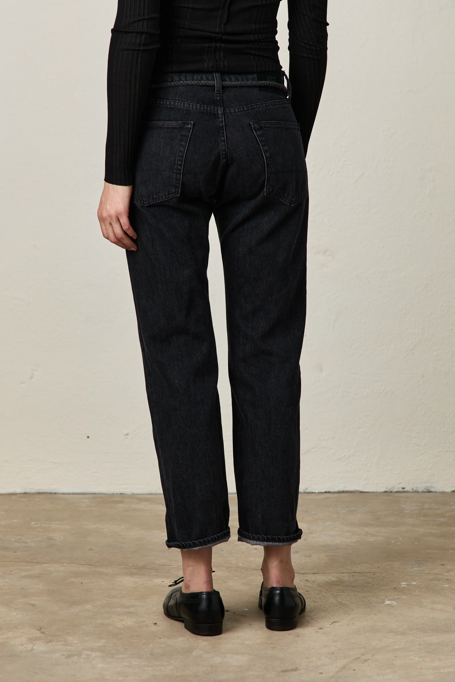 NSF Owen Mid Rise Slim Straight Jean -Nior - Renuaun