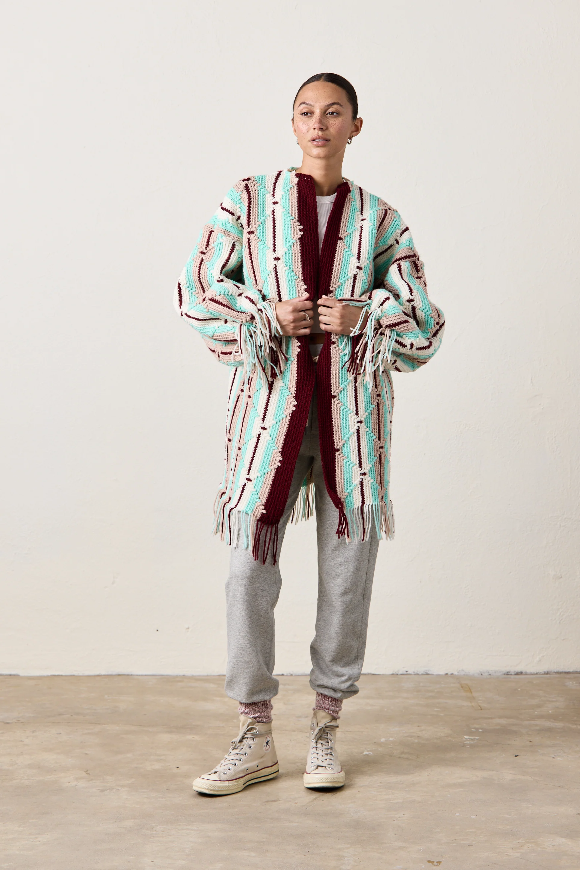 NSF X NM COCOON RED WINE MINT - Renuaun