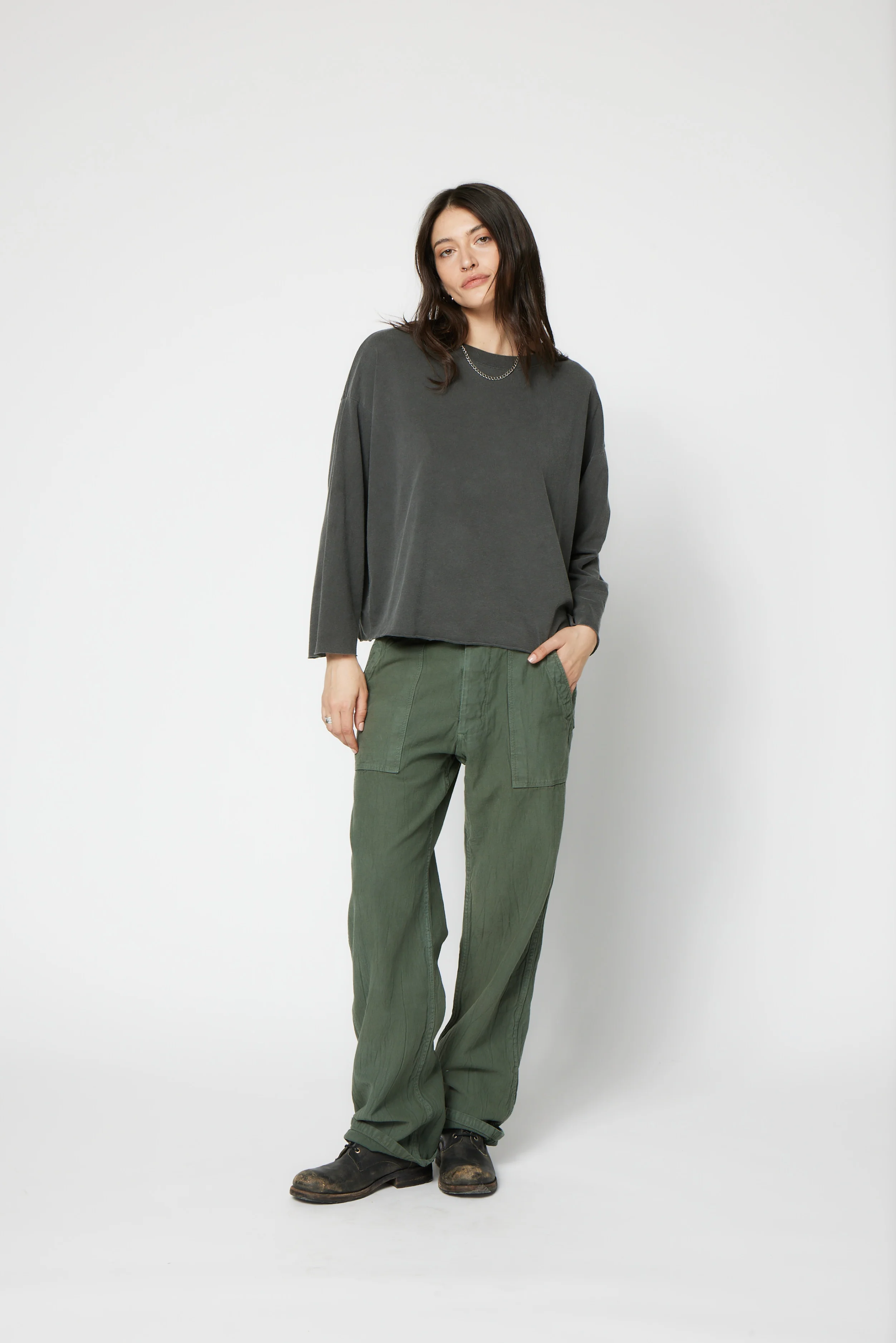 NSF SRPLS Baker Pant - Sage - Renuaun