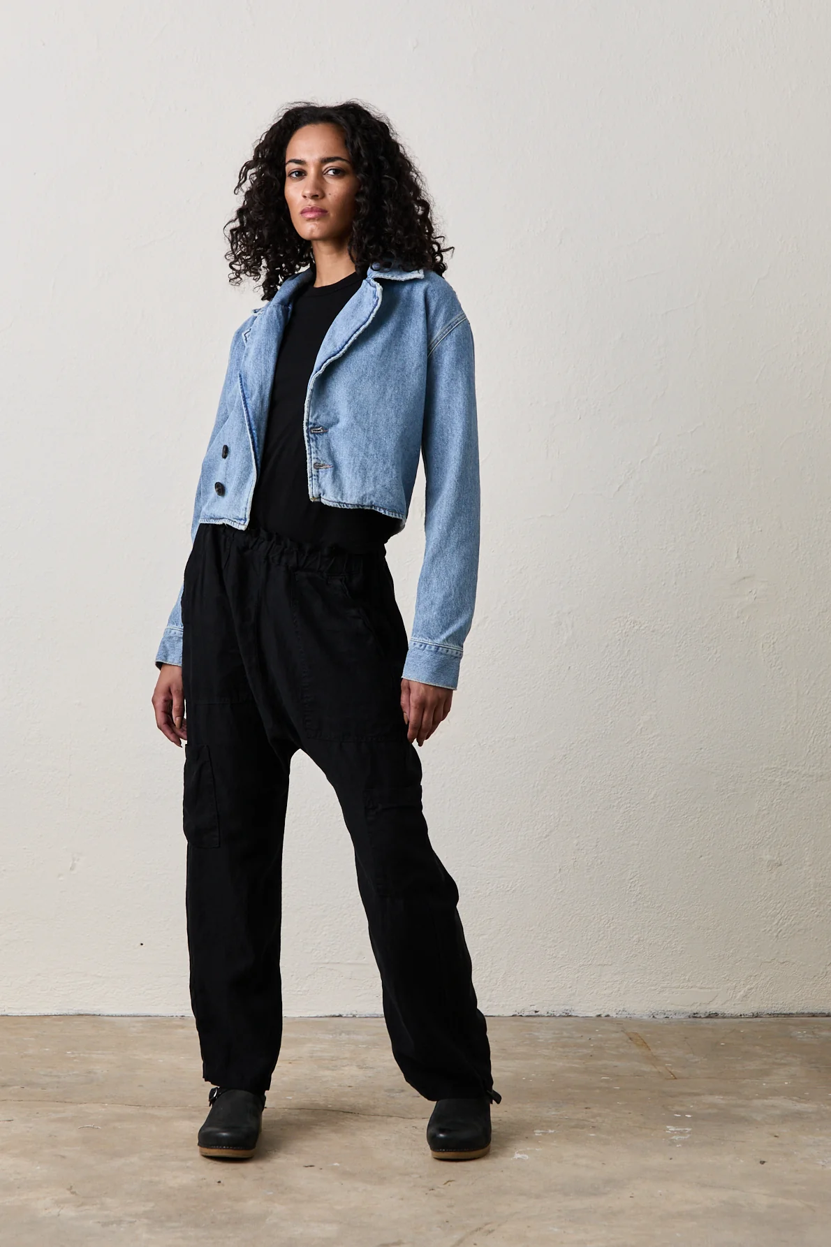 NSF Blake Denim Blazer / Nimes Wash - Renuaun