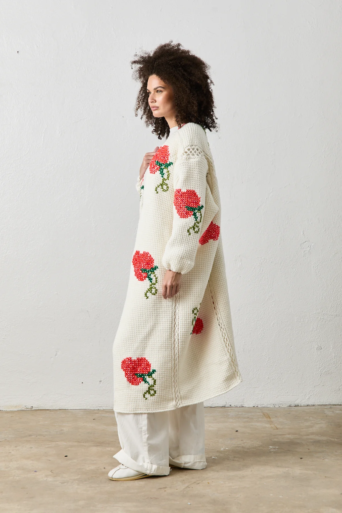 NSF X NSM Cocoon Sweater - Strawberry - Renuaun