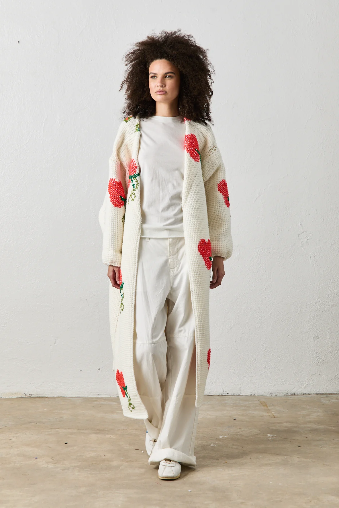 NSF X NSM Cocoon Sweater - Strawberry - Renuaun