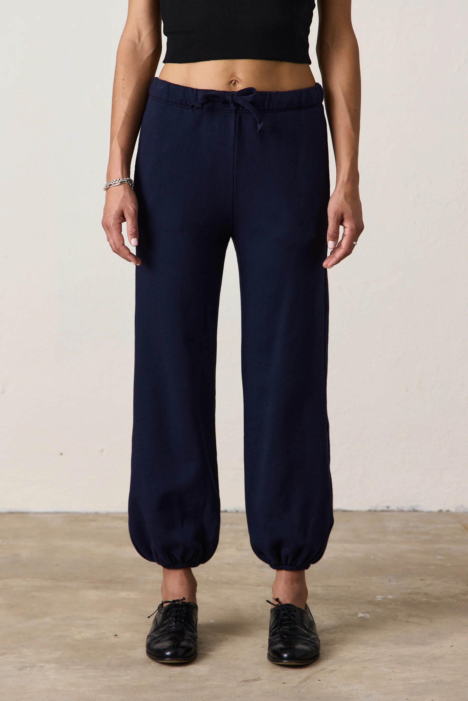NSF Shane Billow Loop Terry Sweatpant- Ink - Renuaun