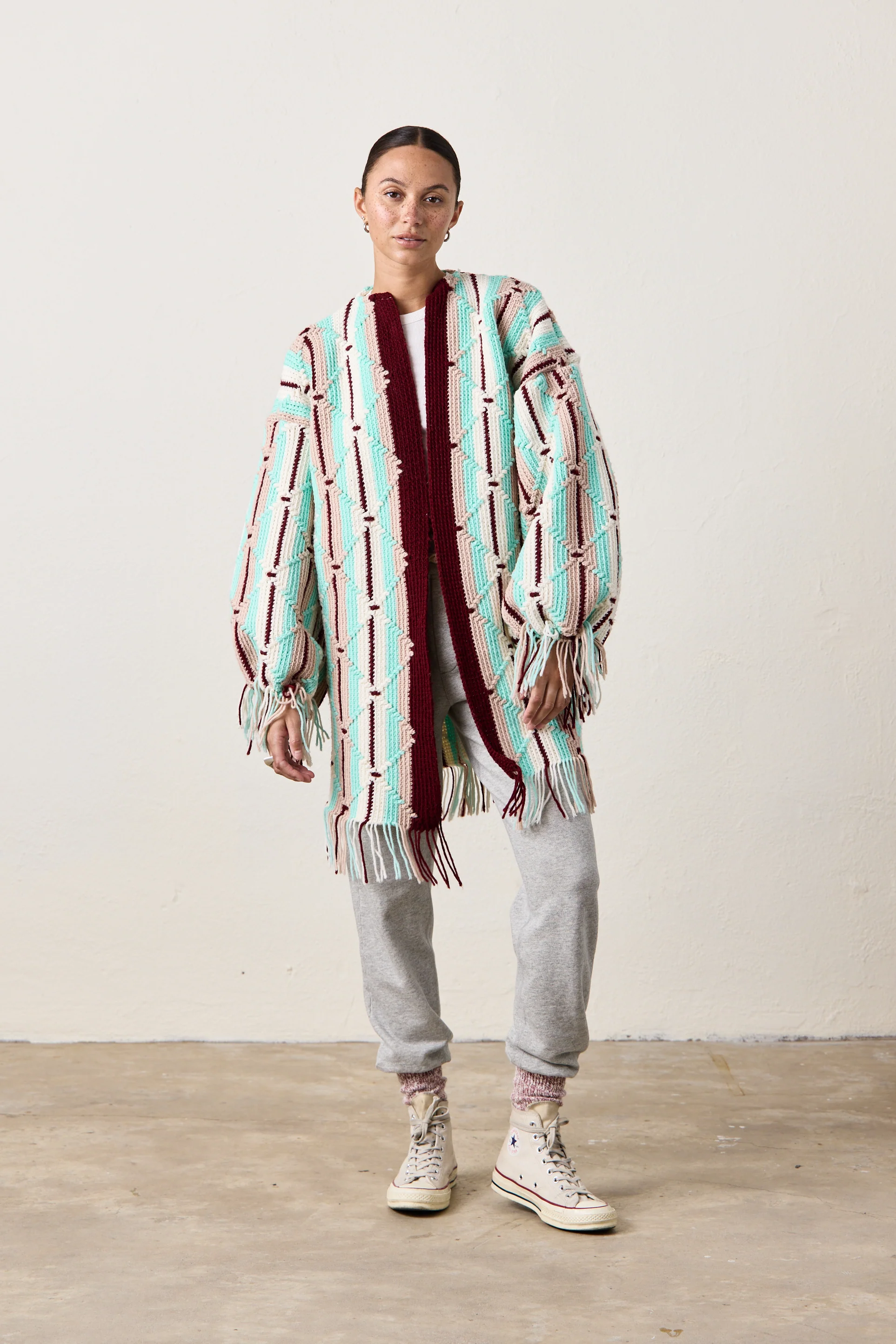 NSF X NM COCOON RED WINE MINT - Renuaun