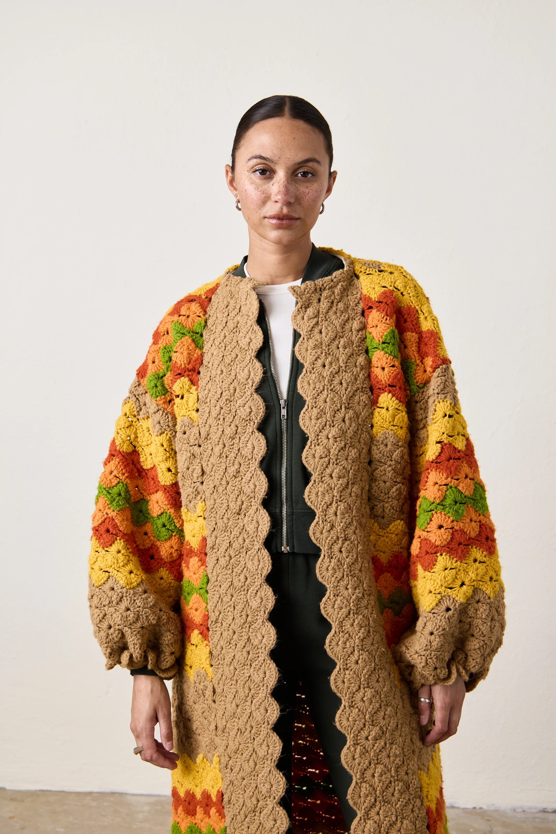 NSF X NM COCOON SWEATER / AUTUMN STRIPE - Renuaun