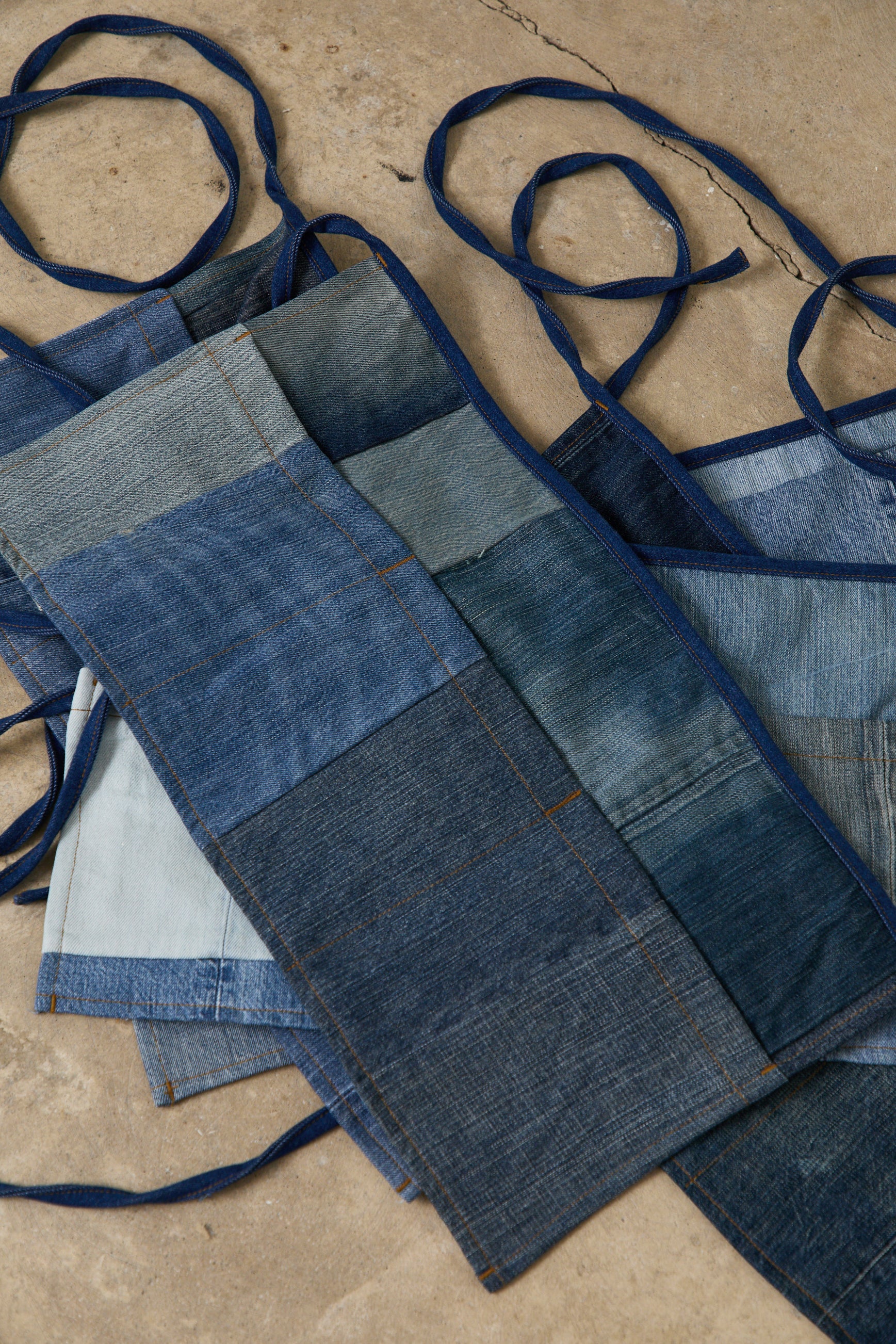NSF X Soul Wellness Method Apron - Indigo - Renuaun